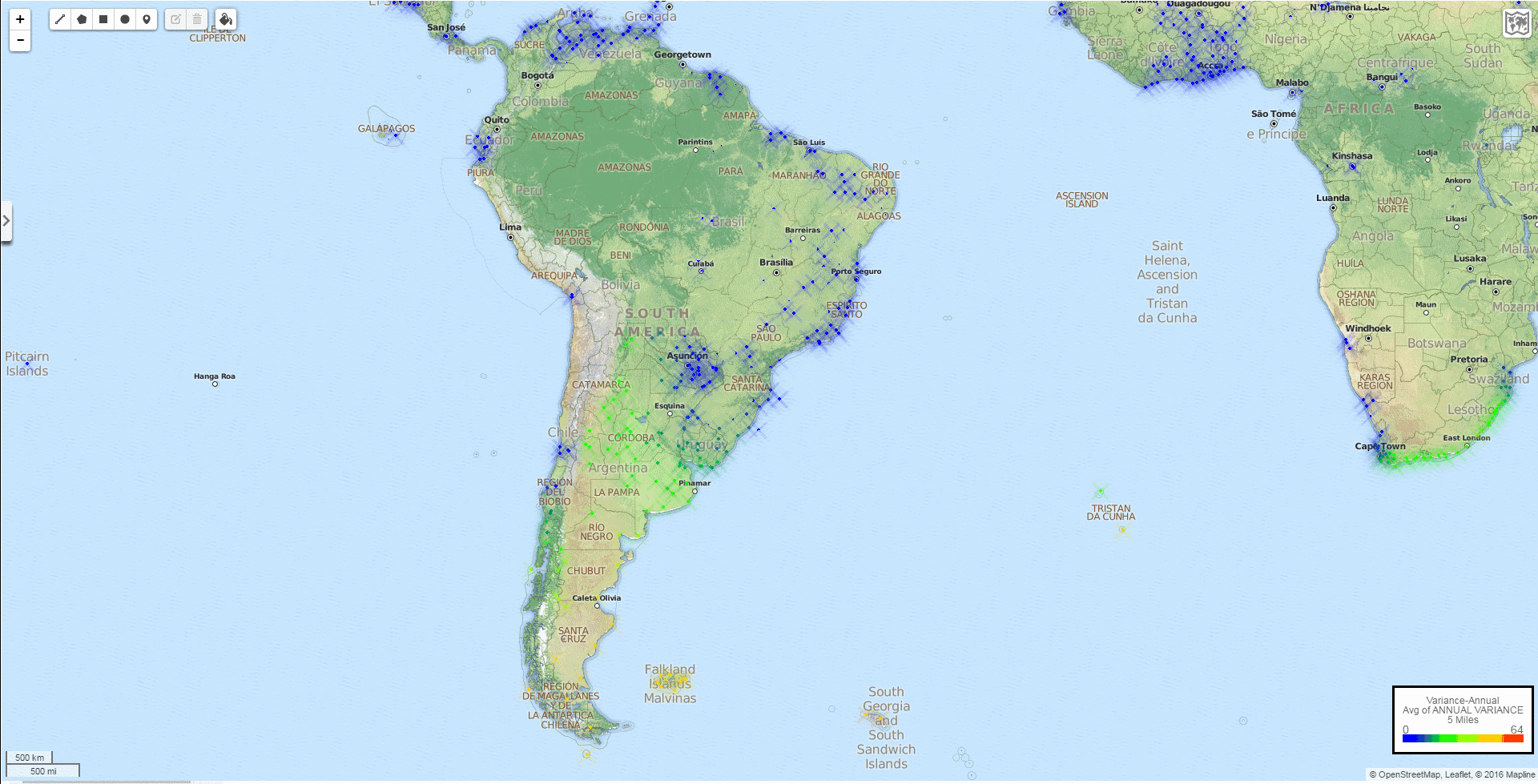 Variance-Annual-South-America