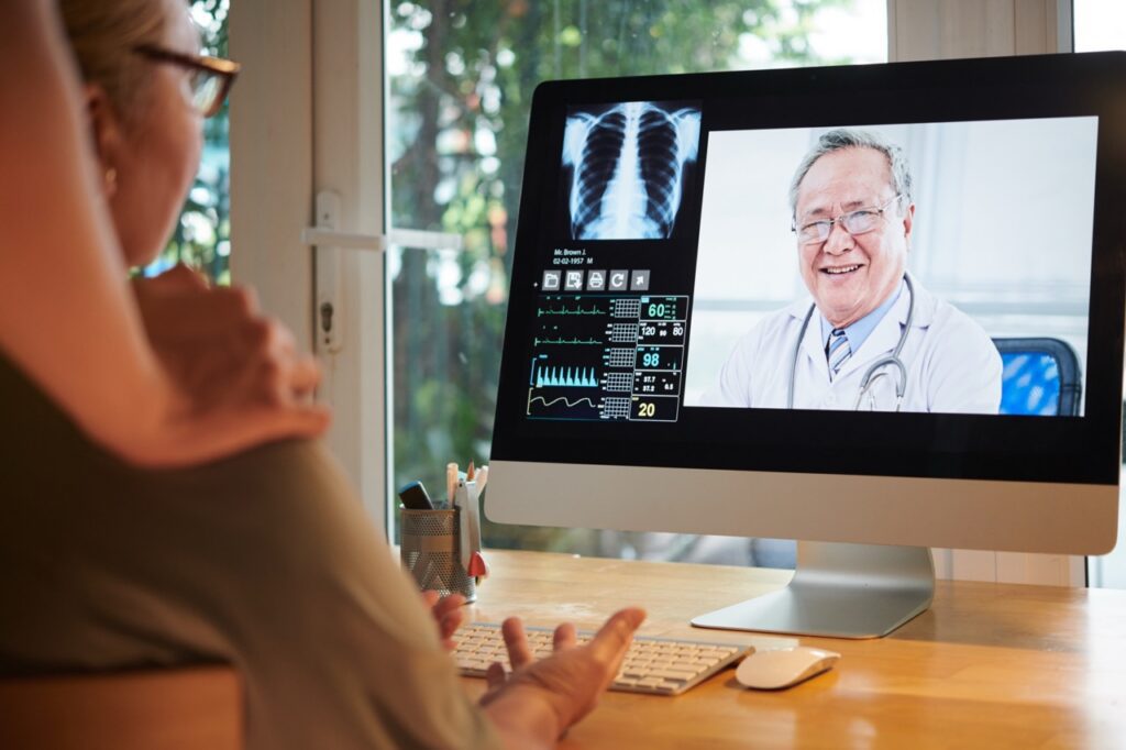 telehealth vs in-person care